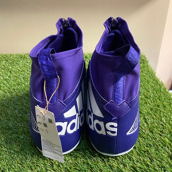 adidas Nasty Fly 2E Team Purple White Lineman PE Football Cleats HP8795 Mens 16 main image 5